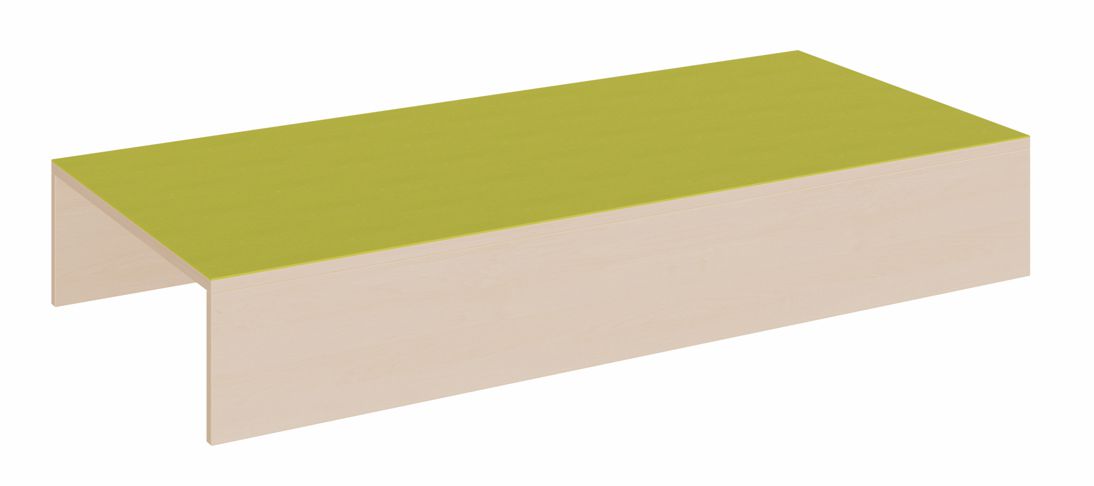 Podest 150 x 70, 2 Stirnseiten offen, 3 Höhen